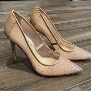 Jessica Simpson Nude heels NWOT